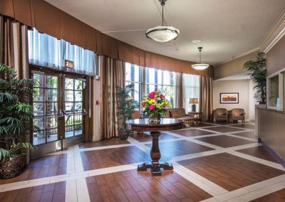 Rio Hondo Subacute and Nursing Center reception area.